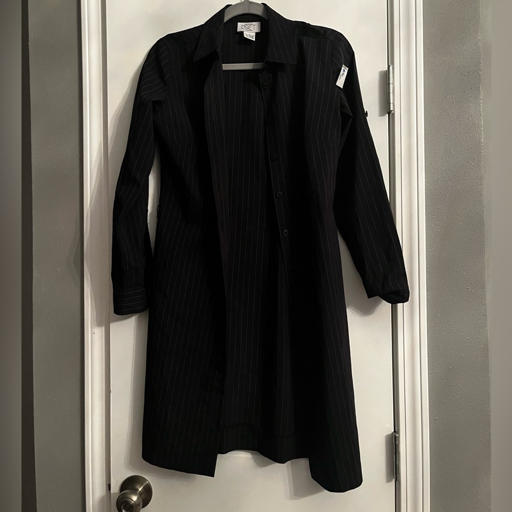 Pinned Striped Dress